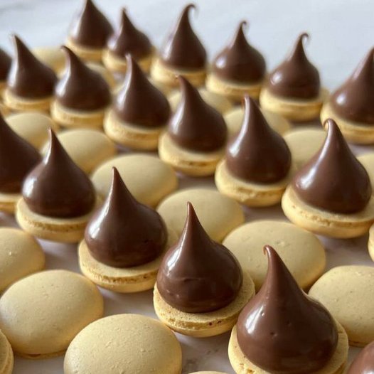 Chocolate Ice Cream With Passion Fruit