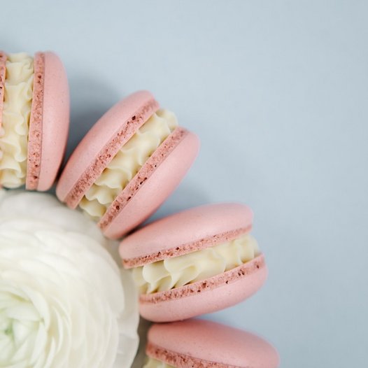 Martini Bianco With Strawberry