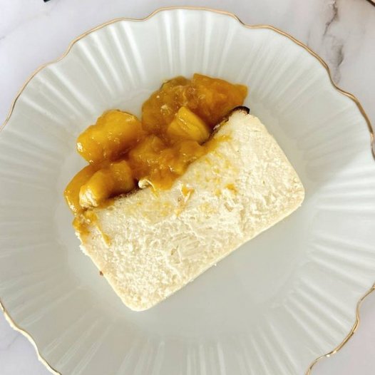 Loaf Pan Exotic Basque Cheesecake