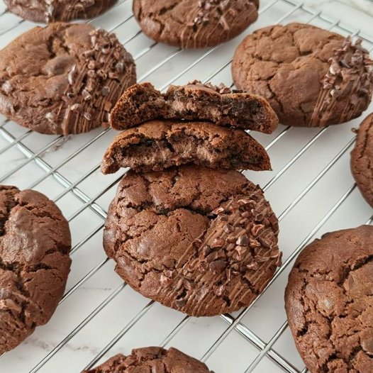 Chocolate Cheesecake Cookies