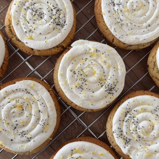 Lemon Poppyseed Tiramisu Cookies
