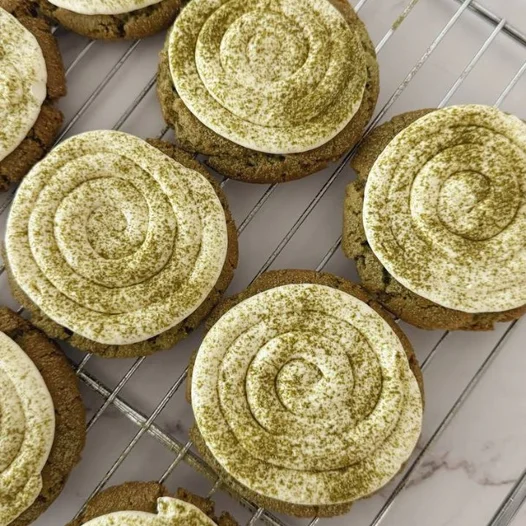 Matcha Tiramisu Cookies