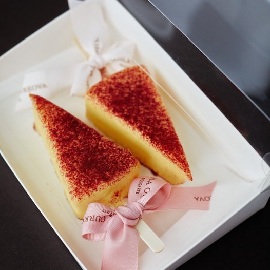 Strawberry Mango Cheesecake Sticks