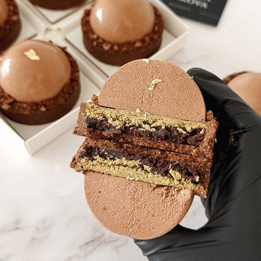 Dubai Chocolate Tart