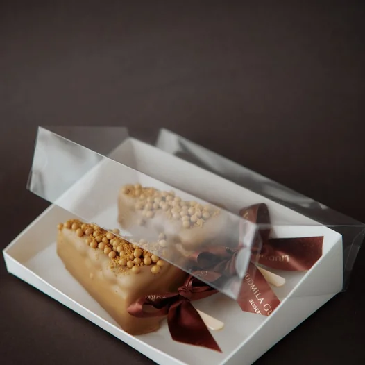 Pear Caramel Cheesecake Sticks