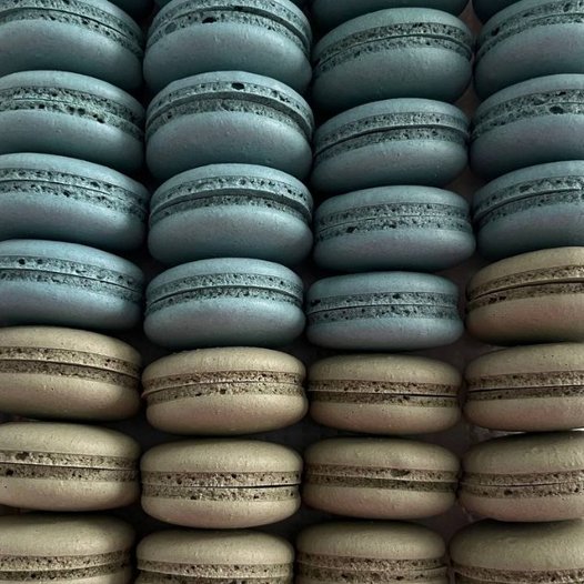 Recipe for Macaron Shells on French Meringue