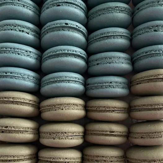 Recipe for Macaron Shells on French Meringue